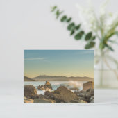 Armação Beach Postkarte (Stehend Vorderseite)