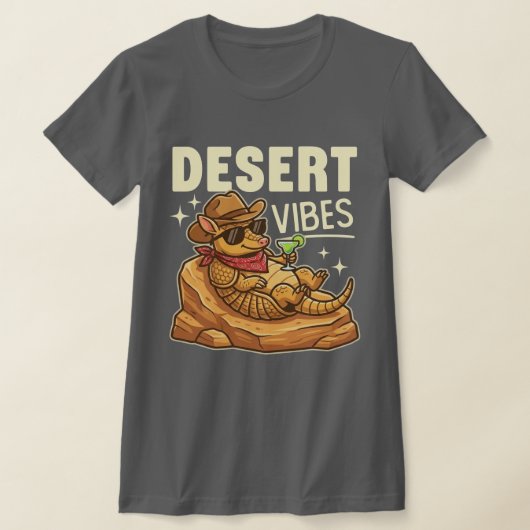 Armachillo Funny Armadillo Chill Desert Vibes  T-Shirt (Ablage )