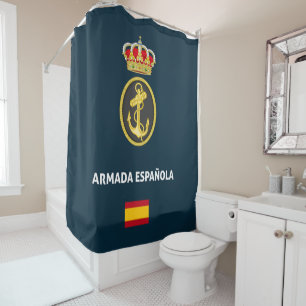 Armada Española Reisepass-Handy Duschvorhang