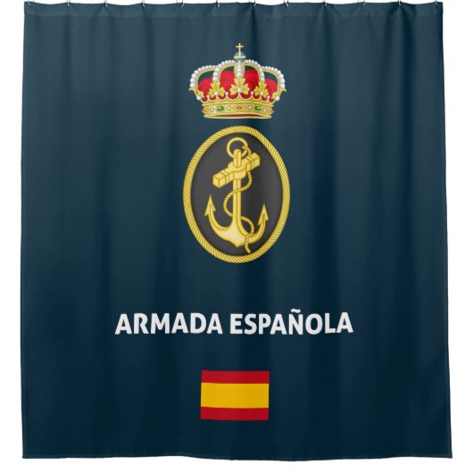 Armada Española Reisepass-Handy Duschvorhang (Vorderseite)
