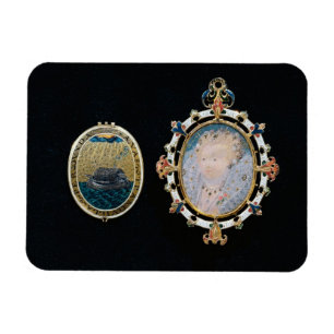 Armada Jewel, Miniatur von Königin Elisabeth I. En Magnet