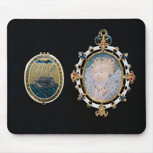 Armada-Juwel, Miniatur von Königin Elizabeth I Mousepad (Vorne)