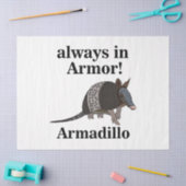 Armadillo Animal Funny  Seidenpapier (Basteln)