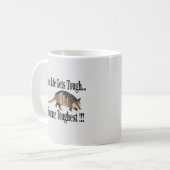 Armadillo Animal Inspiration Kaffeetasse (Vorderseite Links)