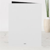 Armadillo Animal Inspiration Karte (Rückseite)