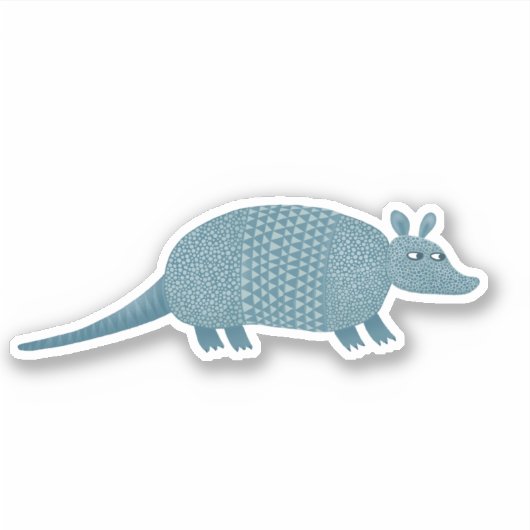 Armadillo Aufkleber (Vorderseite)