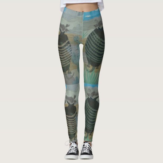 Armadillo-Blick Leggings (Vorderseite)