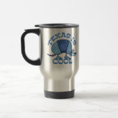 Armadillo Blue-Texas ist Cool Reisebecher (Links)