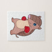 Armadillo Boxing Boxer Boxhandschuhe Puzzle (Horizontal)