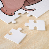 Armadillo Boxing Boxer Boxhandschuhe Puzzle (Seite)