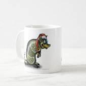 Armadillo Christmas Kaffeetasse (Vorderseite Links)