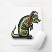 Armadillo Christmas Mousepad (Mit Mouse)