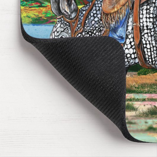 Armadillo Cowboy Mousepad (Ecke)