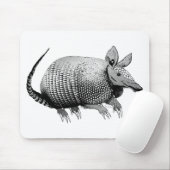 Armadillo Cuteness Mousepad (Mit Mouse)