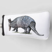 Armadillo Golf Headcover (Vorderseite)
