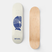 Armadillo Graphic Customized Personalisiert Skateboard (Vorderseite)