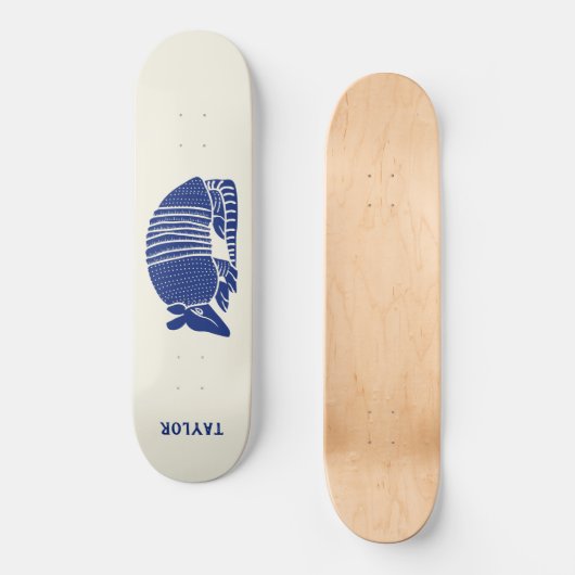 Armadillo Graphic Customized Personalisiert Skateboard (Vorderseite)