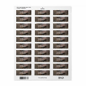 Armadillo Habitat Mailing Labels (Vorne)