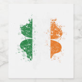 Armadillo Hunter Lucky Charm Armadillo Jagd Weinetikett (Einzelnes Label)