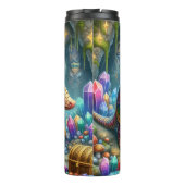 Armadillo in einer Höhle Thermosbecher (Rückseite)