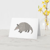 Armadillo Karte (Gelbe Blume)