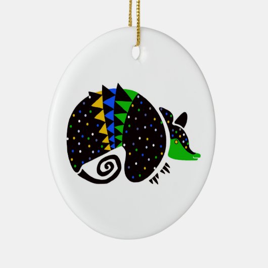 Armadillo - keramik ornament (Rechts)