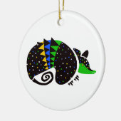 Armadillo - keramik ornament (Links)