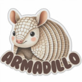 ARMADILLO - KINDERZIMMER STICKER (Vorderseite)