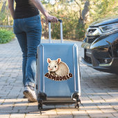 ARMADILLO - KINDERZIMMER STICKER (Koffer Insitu)