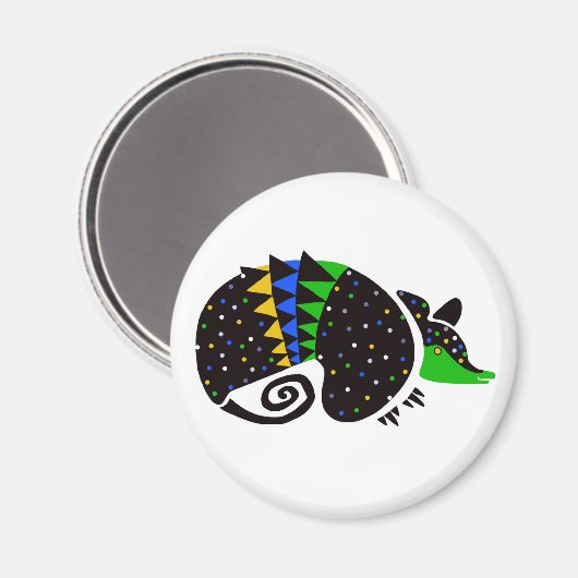 Armadillo - Magnet (Vorderseite/Rückseite)