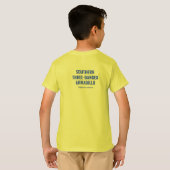 Armadillo mit drei Bandbreiten: Lass uns Roll! T-Shirt (Schwarz voll)