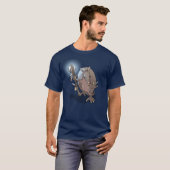 Armadillo Mystic Animal Character Illustration T-Shirt (Vorne ganz)