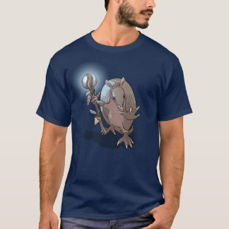 Armadillo Mystic Animal Character Illustration T-Shirt