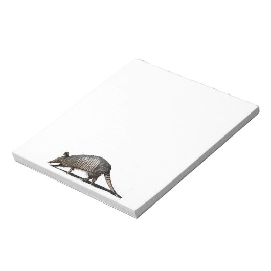 Armadillo Notepad Notizblock (Rotiert)