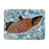 Armadillo Painting Magnet (Horizontal)