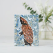 Armadillo Painting Postkarte (Stehend Vorderseite)
