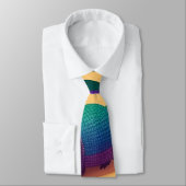 Armadillo Pastel Personalisiertes Muster Krawatte (Gebunden)