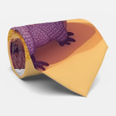 Armadillo Pastel Personalisiertes Muster Krawatte (Gerollt)