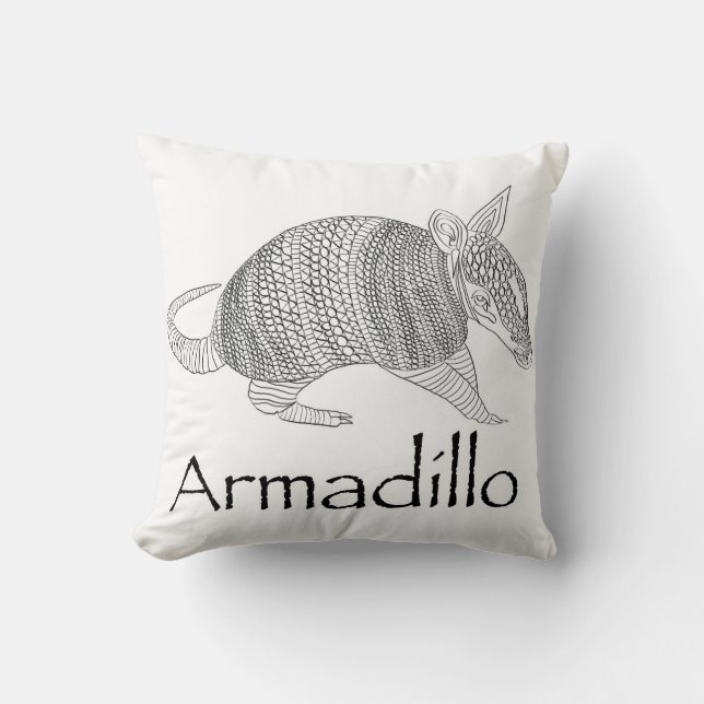 Armadillo Pillow Kissen (Vorderseite)