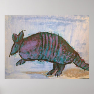 Armadillo Poster