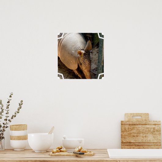 Armadillo Poster Print (Küche)