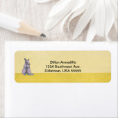 Armadillo Rücksendeadressen-Aufkleber (Insitu)