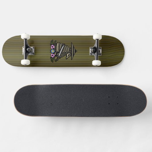 Armadillo Samurai Skateboard (Horizontal)