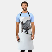 Armadillo Schürze (Getragen)