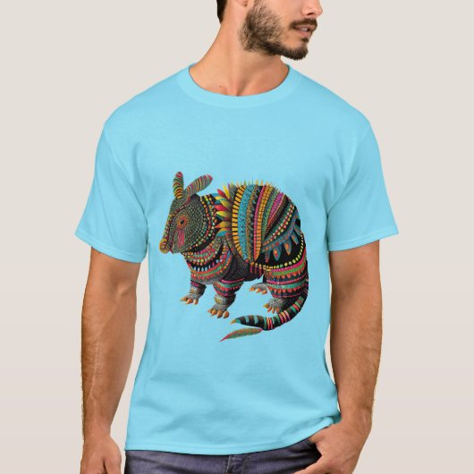 Armadillo Spirit Animal T - Shirt (Vorderseite)