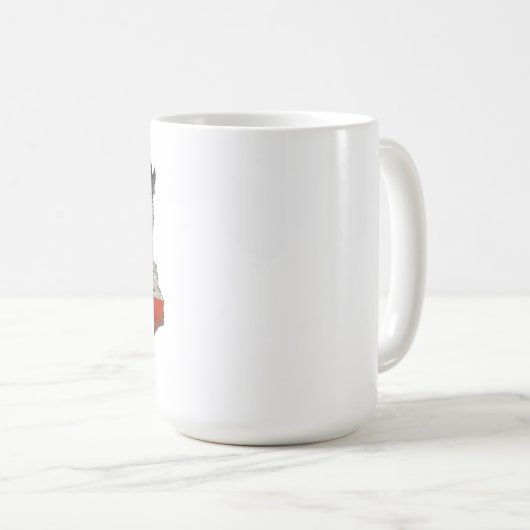 Armadillo Texas State Flag Map Kaffeetasse (VorderseiteRechts)