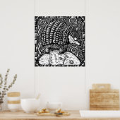 Armadillo World Poster (Küche)
