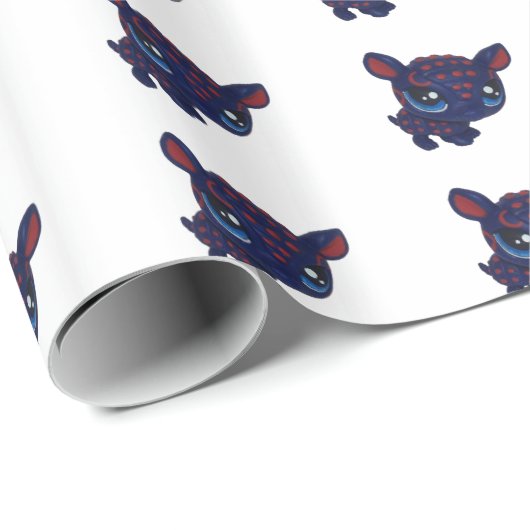 Armadillo Wrapping Paper Geschenkpapier (Rolleneckpunkt)