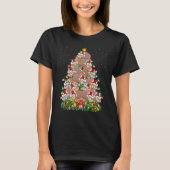 Armadillo Xmas Lights Santa Armadillo Christmas T T-Shirt (Vorderseite)