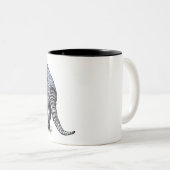 Armadillo Zweifarbige Tasse (VorderseiteRechts)